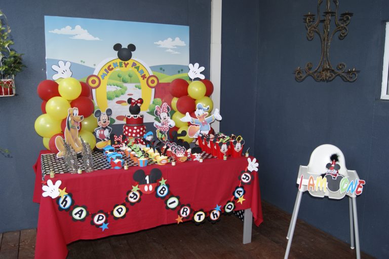 HOW TO MAKE Mickey Mouse High Chair Banner