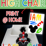 Mickey Mouse High Chair