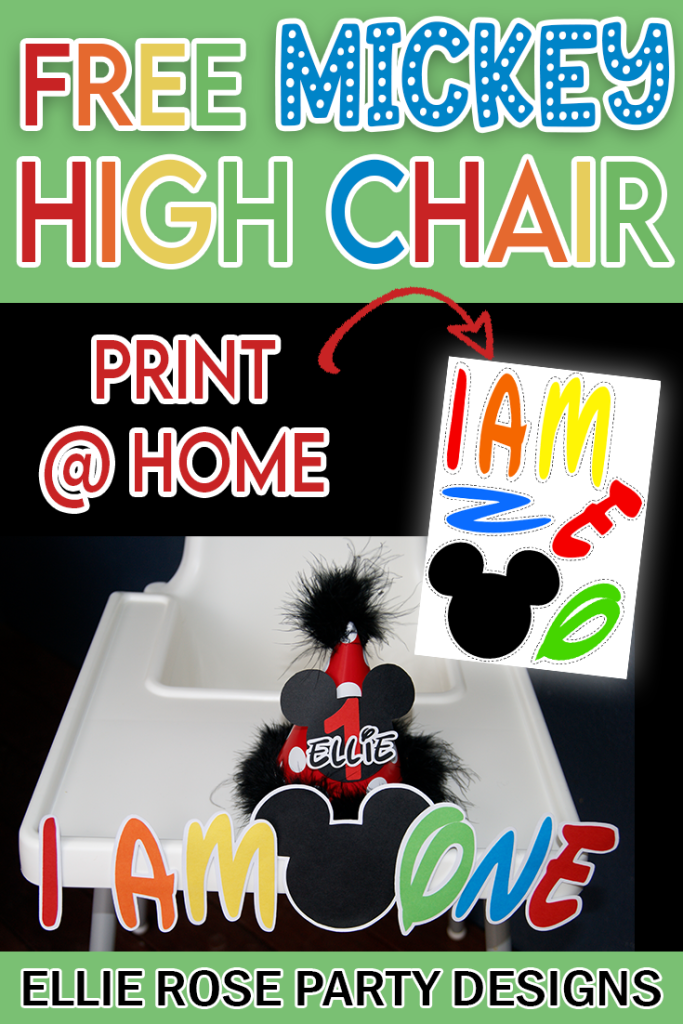 Mickey Mouse High Chair