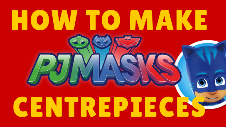 How To Make PJ MASK Cupcake Toppers | Free Printables Included ...