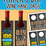 FATHERS DAY WINE BOTTLE HANG TAGS