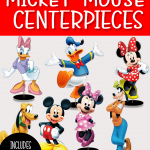 FREE MICKEY MOUSE CENTERPIECE TABLE DECORATION PRINTABLES