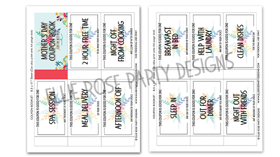 MOTHERS DAY COUPON BOOKLET FREE TO DOWNLOAD 4