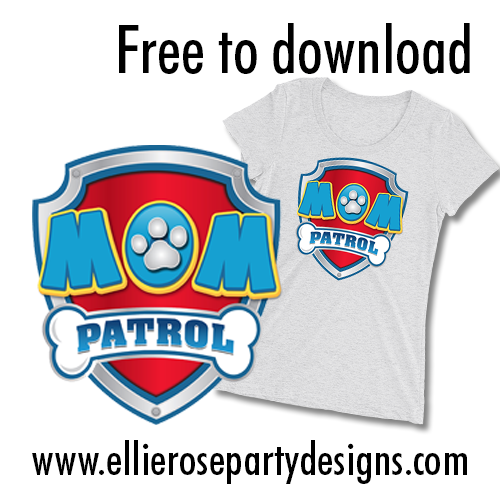 PAW PATROL T-SHIRT IRON ON HEAT TRANSFER FREE TO DOWNLOAD DESIGNS 4 ...
