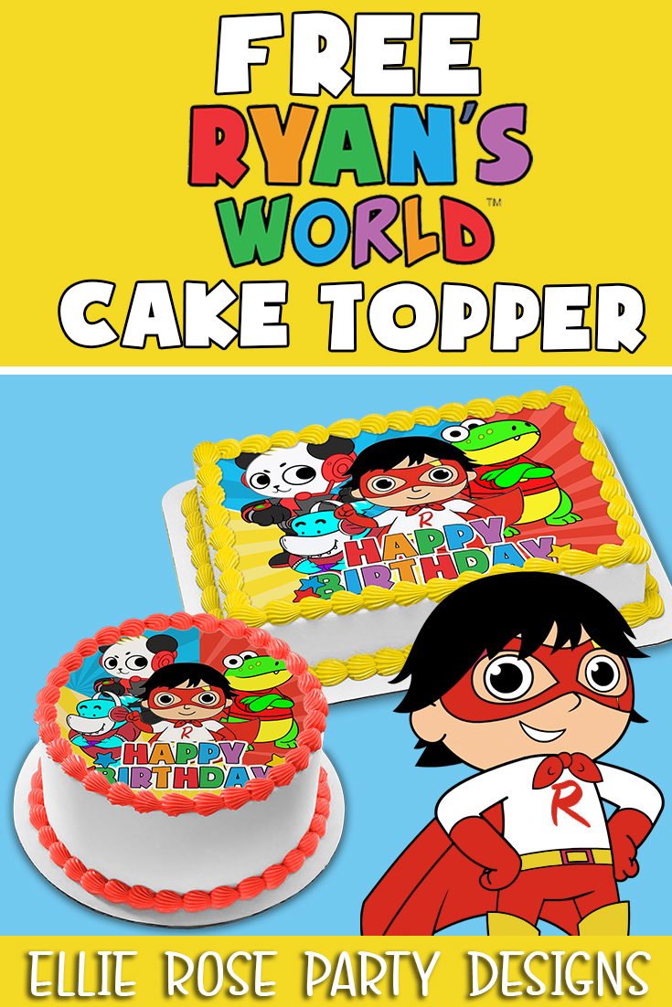 The Ultimate Happy Birthday Cake Topper - Free And Fabulous!