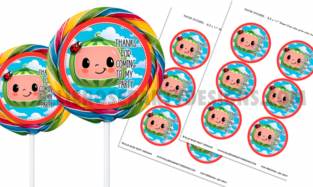 free cocomelon lollipop swirl stickers ellierosepartydesigns com