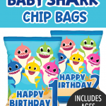 Baby Shark Blue Chip Bag