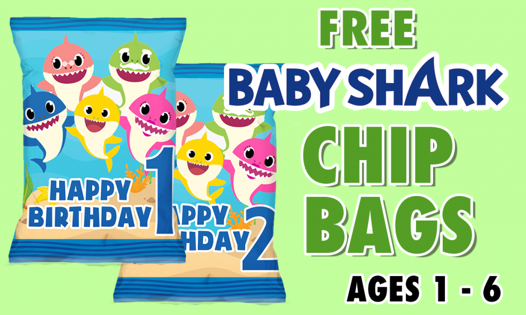 FREE BABY SHARK BOY BLUE CHIP BAG AGE 1 2 3 4 5 6 INSTANT DOWNLOAD