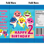 FREE PINK GIRL BABY SHARK CHIP BAG PRINTABLE TEMPLATE HOW TO MAKE 3 ...