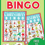 Christmas bingo printable