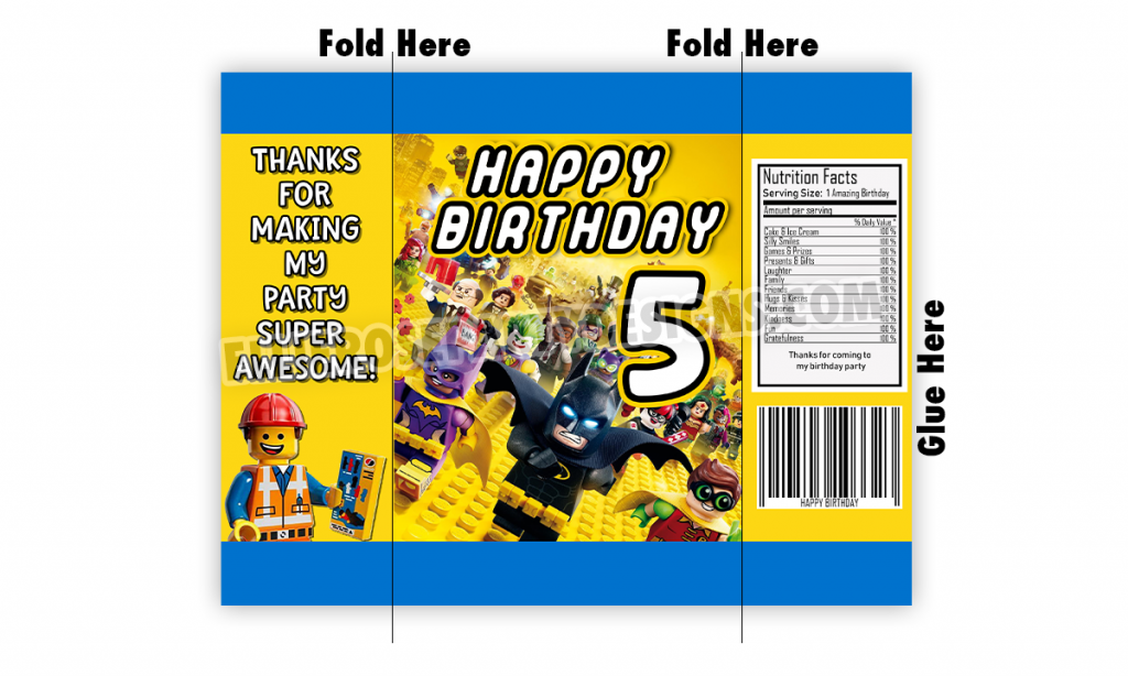 LEGO CHIP BAG FREE PRINTABLE LEGO PARTY A