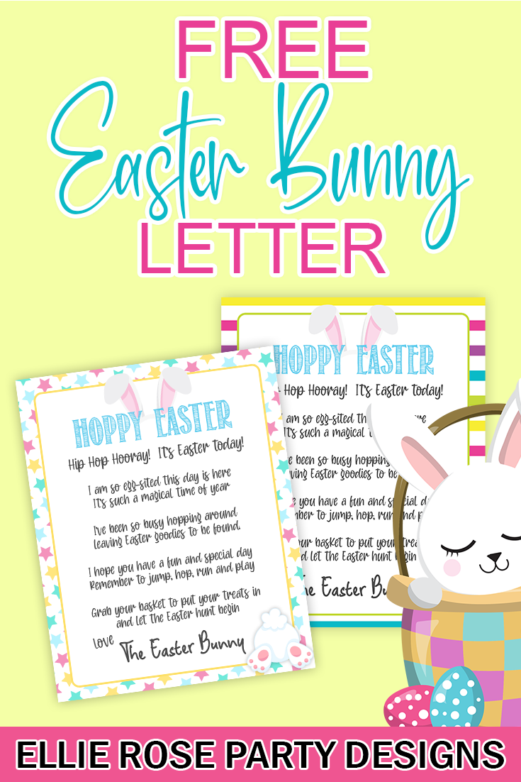 Free Easter Egg Hunt Printables | Ellierosepartydesigns.com