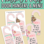 FREE MOTHERS DAY MERMAID DOOR SIGNS AND MENU