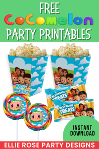 FREE COCOMELON PARTY PRINTABLES - ellierosepartydesigns.com