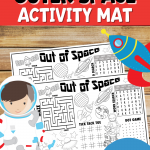 FREE OUTER SPACE ACTIVITY MAT