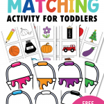 FREE PRINTABLE COLOR MATCHING ACTIVITY FOR TODDLERS