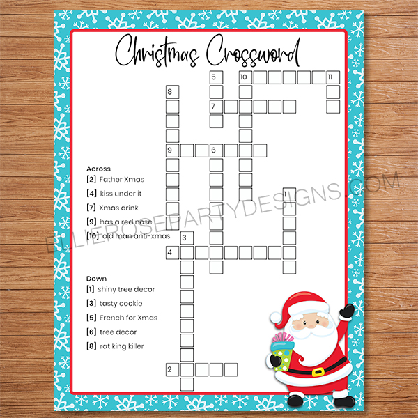 XMAS CROSSWORD