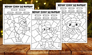 Free Christmas Color By Numbers Printables For Kids ...