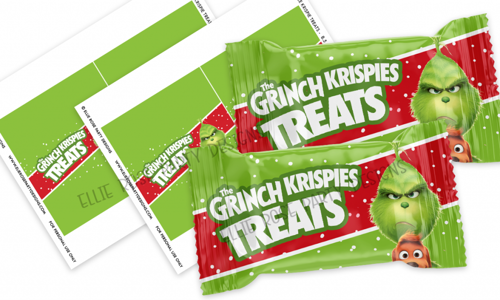 THE GRINCH RICE KRISPIE TREATS FREE TO DOWNLOAD 3