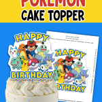 Pokemon Cake Toppers