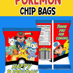 Pokemon party favors