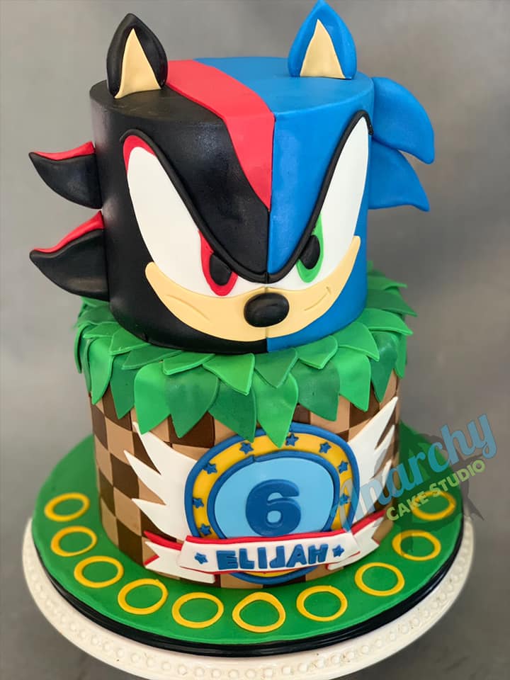 Sonic and Shadow Cake