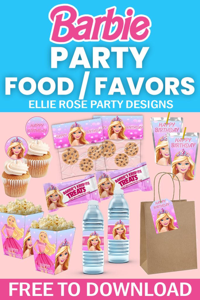 barbie party favors