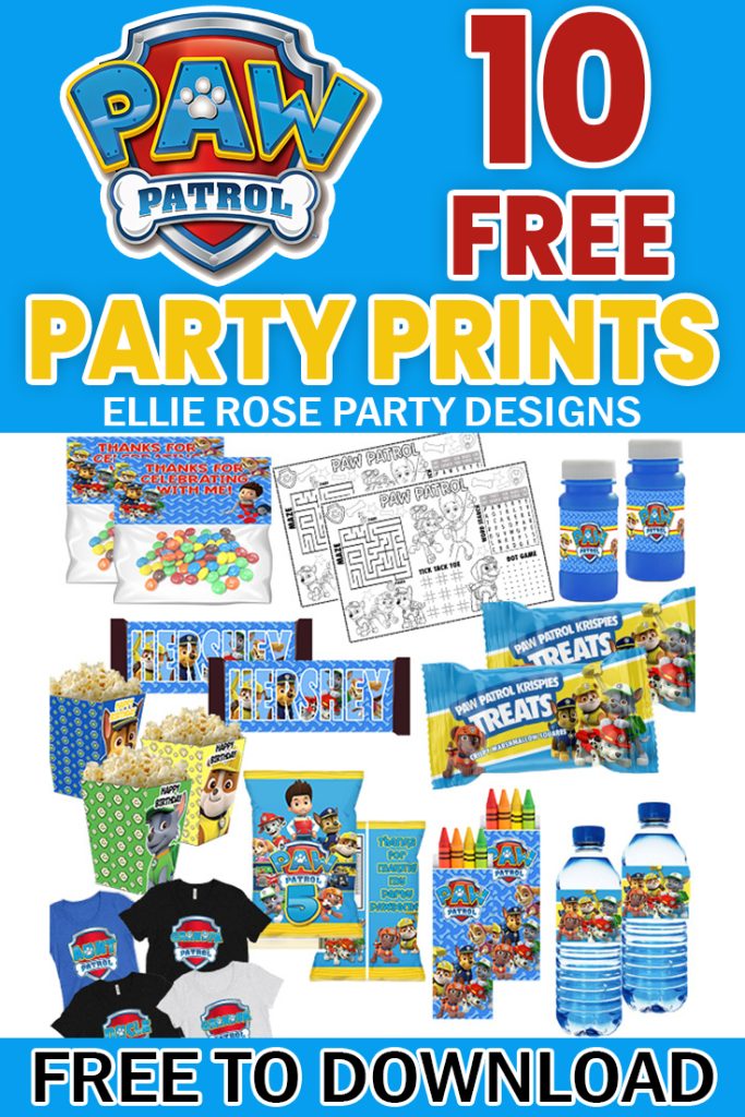 Ultimate Paw Patrol Birthday Party Ideas and Supplies