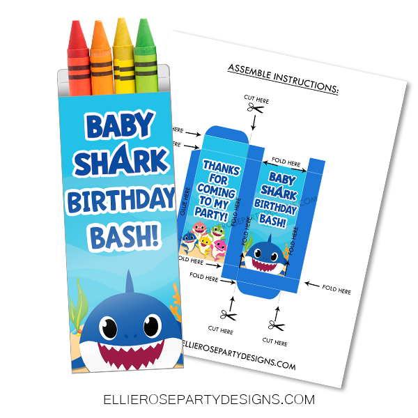 BABY SHARK BLUE CRAYON BOX PRINTING MOCKUP FRONT ACTIVITY PACK3