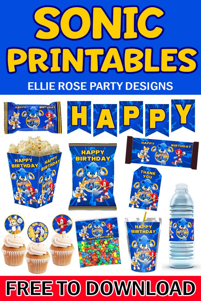 11 Best Must-Have Sonic Birthday Party Printables To Wow Your Guests