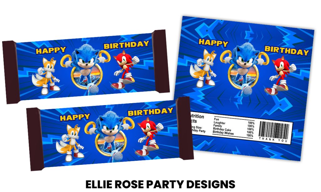 SONIC HERSHEY CHOC WRAPPERS