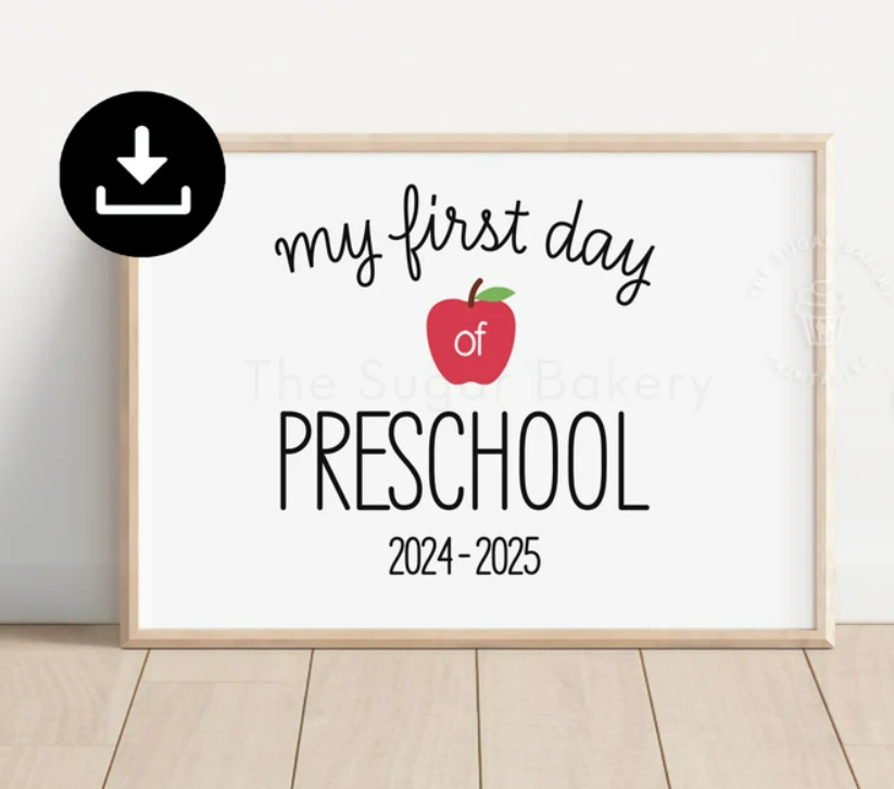 First Day Of School Signs