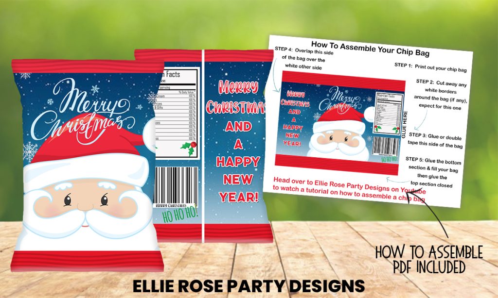 PRINTABLE CHRISTMAS GIFT BAG