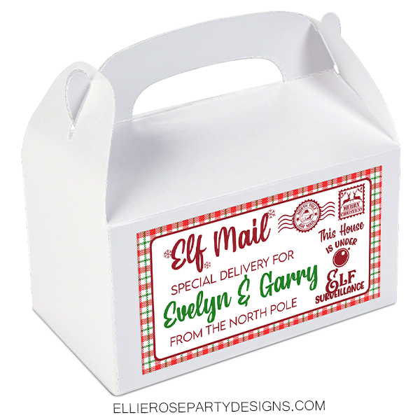 ELF ON THE SHELF KIT ARRIVAL MAIL BOX